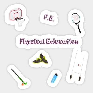 Physical Education Sticker Pack Sticker
